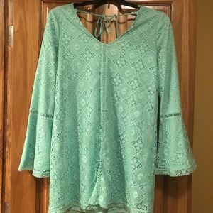 Francesca’s lace dress